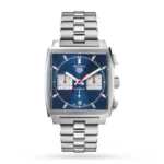 TAG Heuer Monaco Men Automatic Blue Stainless Steel Watch