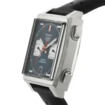 TAG Heuer Monaco Men Automatic Blue Leather Watch