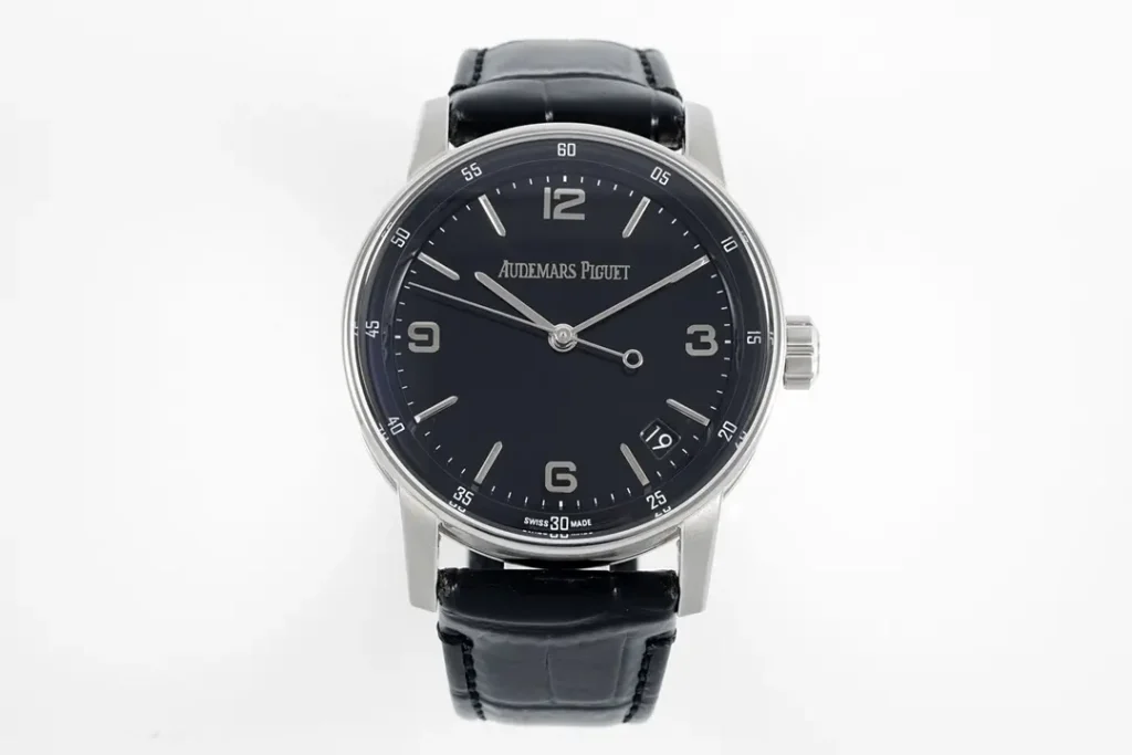 Watch Audemars Piguet Code 11 59 Blue Dial Three Hand Automatic Watch 41Mm Stainless Steel Case With Black Leather Strap2816