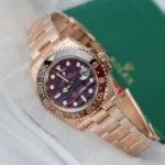 GMT-Master II 126715 CHNR THBF 1:1 Best Edition (Rose Gold Tiger Iron)