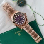 GMT-Master II 126715 CHNR THBF 1:1 Best Edition (Rose Gold Tiger Iron)