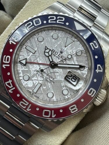 Rolex GMT-Master II Meteorite Dial Red Bezel 40mm