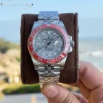 Rolex GMT-Master II Meteorite Dial Red Bezel 40mm