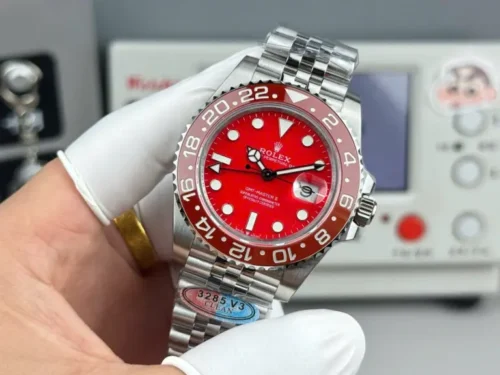 Rolex GMT-Master II Red Dial Calibre 3285 Super Clone 40mm